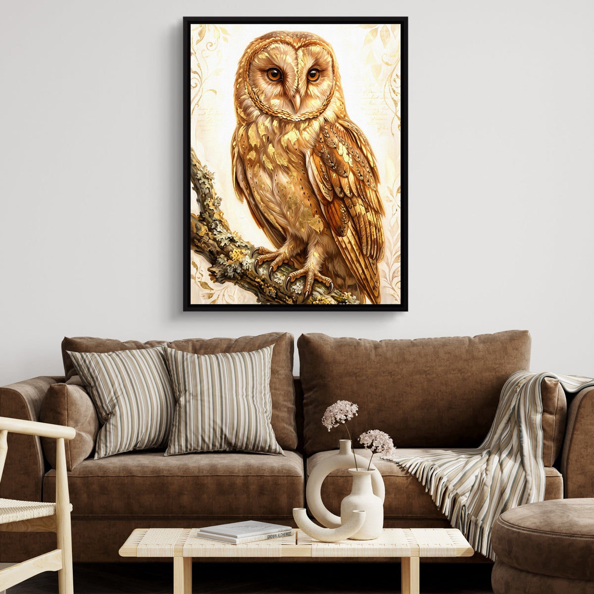 Bronze Owl - Luxury Wall Art