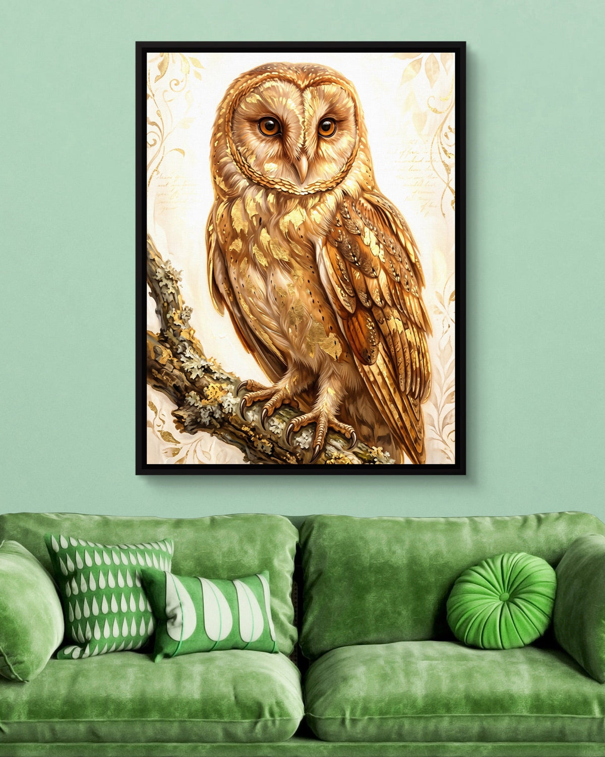 Bronze Owl - Luxury Wall Art