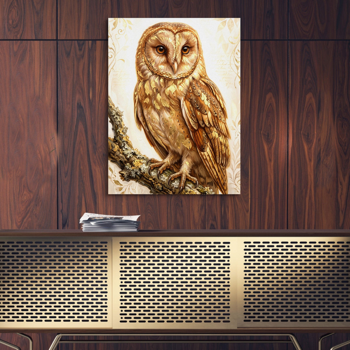 Bronze Owl - Luxury Wall Art