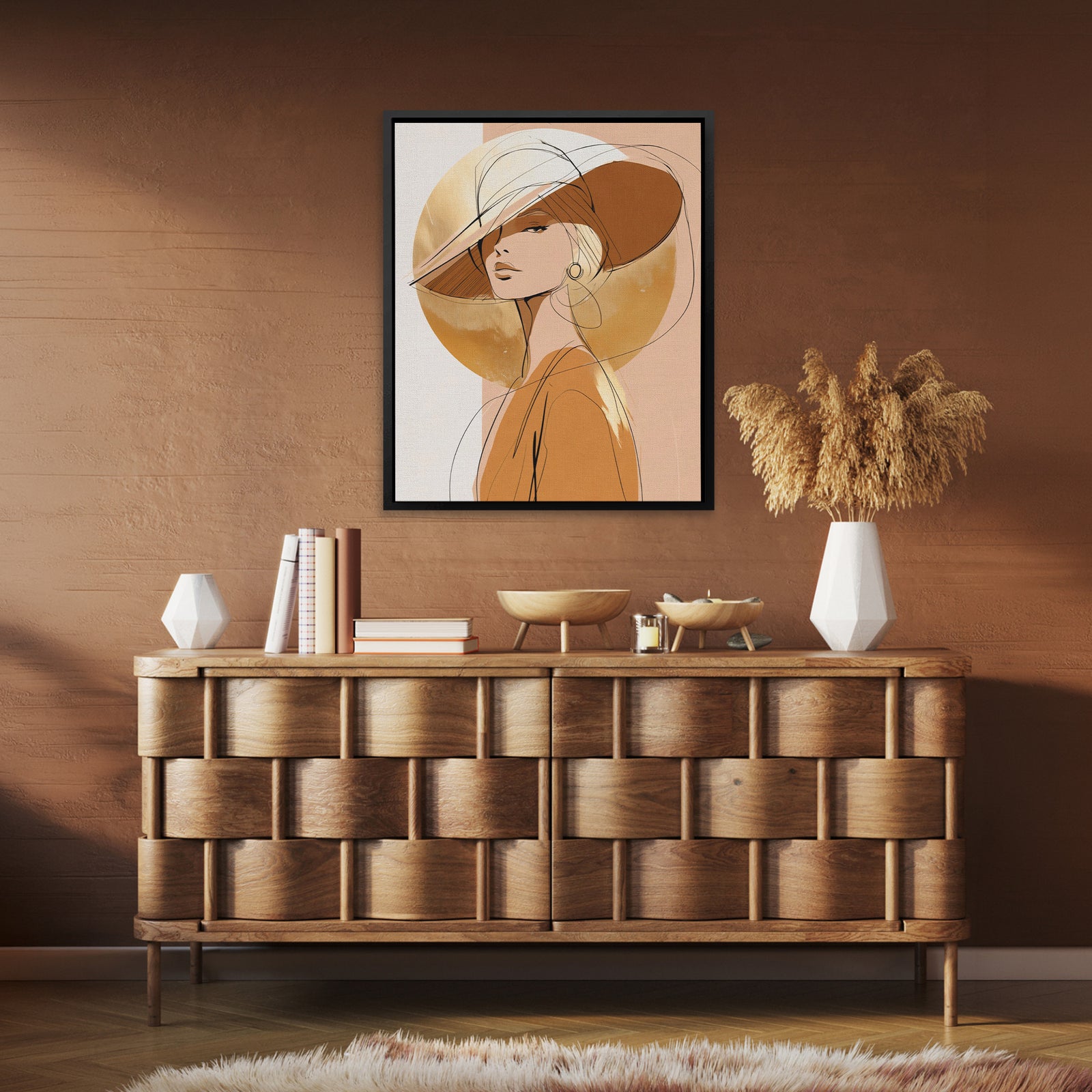 Bronze Silhouette - Luxury Wall Art