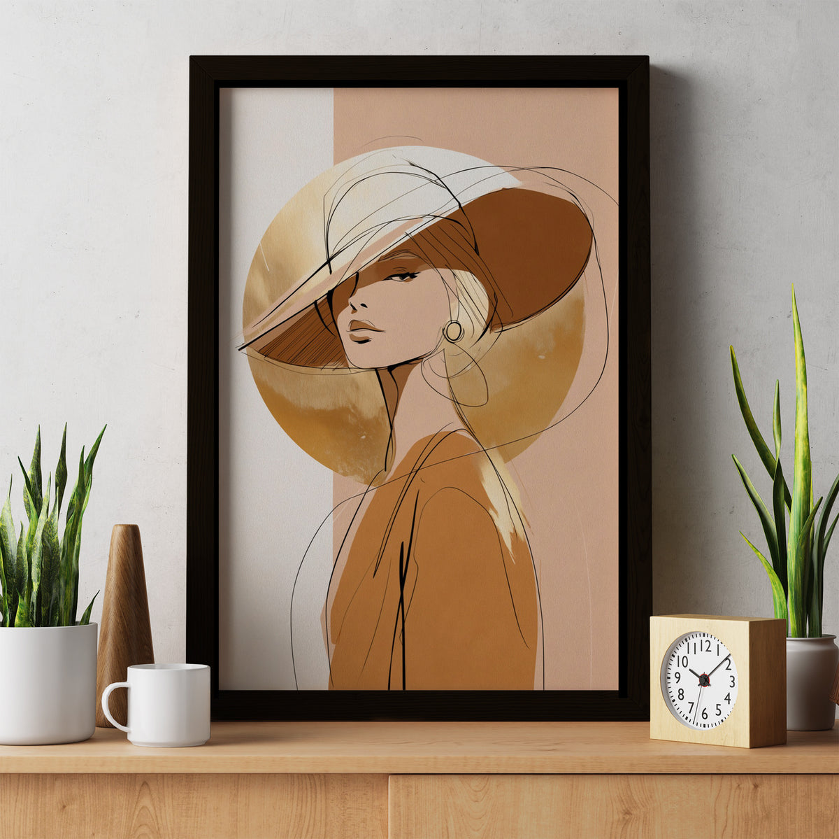 Bronze Silhouette - Luxury Wall Art