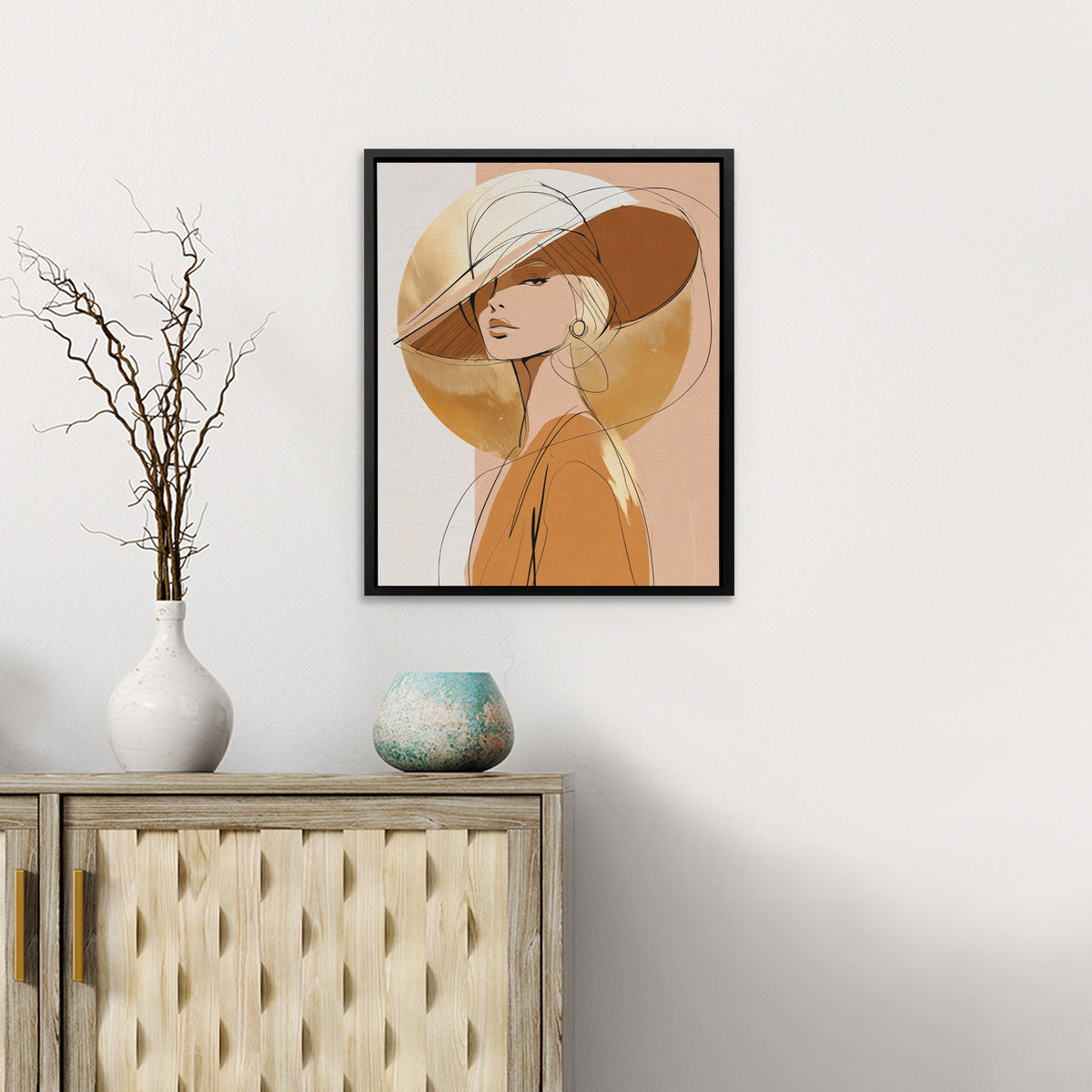 Bronze Silhouette - Luxury Wall Art