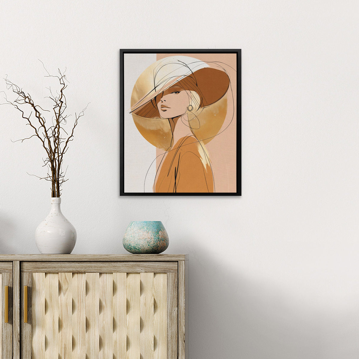 Bronze Silhouette - Luxury Wall Art