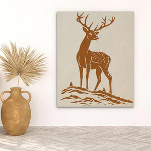 Brown Deer - Luxury Wall Art