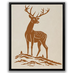 Brown Deer - Luxury Wall Art