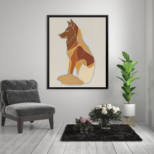 Brown Doggy Doodle - Luxury Wall Art