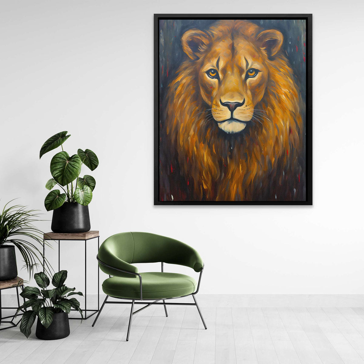 Brown Lion - Luxury Wall Art