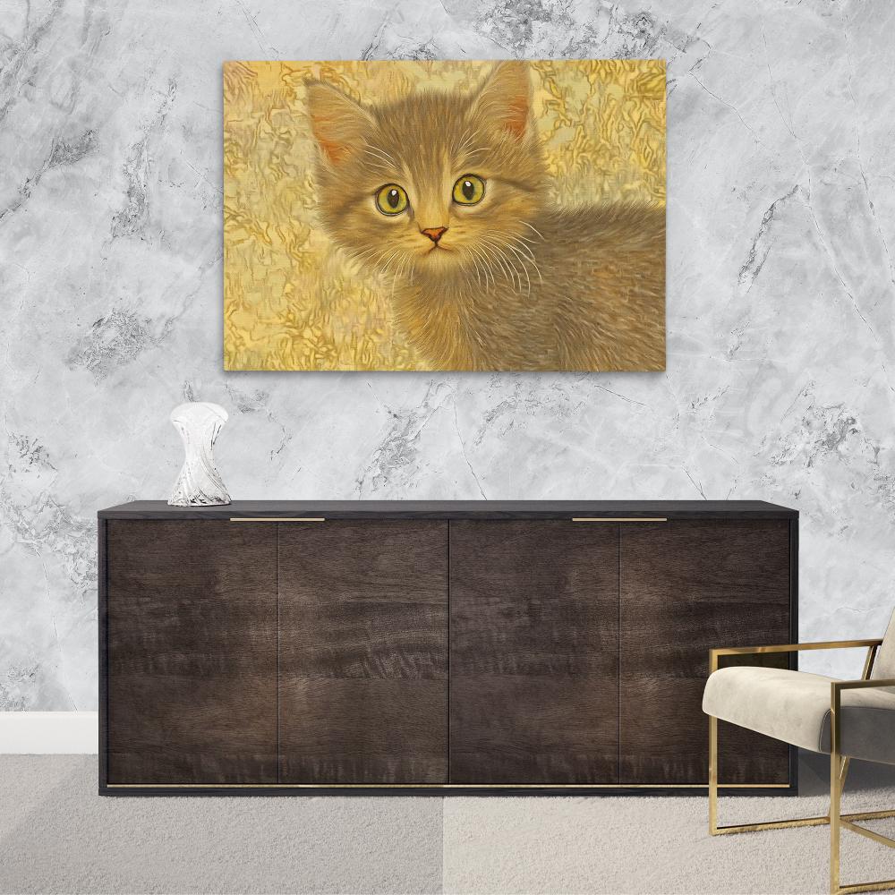 Brown Whiskers - Luxury Wall Art