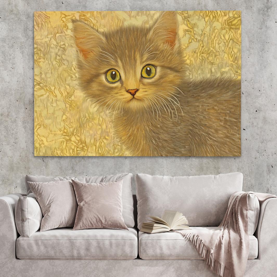 Brown Whiskers - Luxury Wall Art