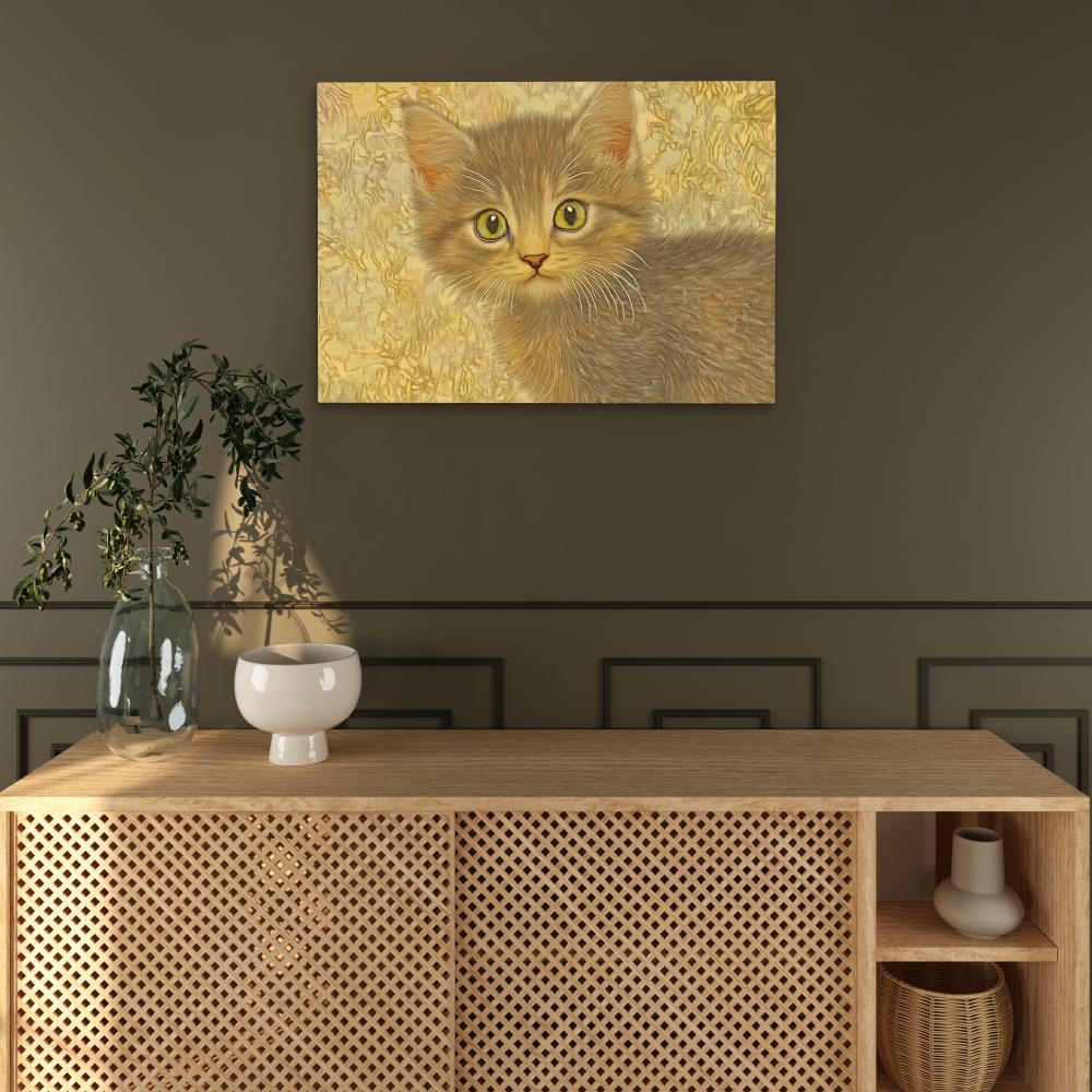 Brown Whiskers - Luxury Wall Art