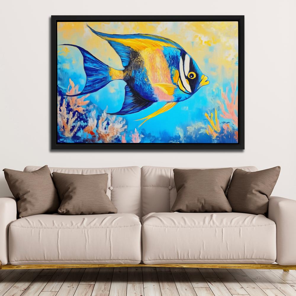 Brushstroke of the Sea - Luxury Wall Art