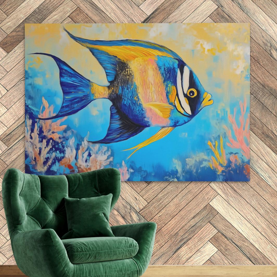 Brushstroke of the Sea - Luxury Wall Art