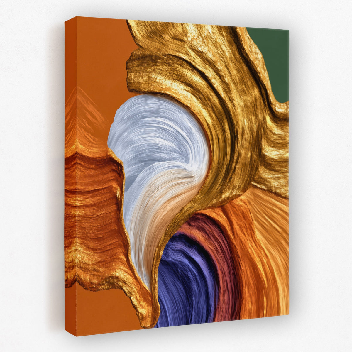 Brushstroke Pale Flow — Brushstroke Pale Flow Portrait   Side View   Mirror 278