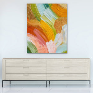 Brushstroke Soft Sage — Brushstroke Soft Sage White Wall 303