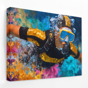 Bubble Trail Explorer - Luxury Wall Art