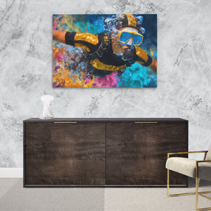 Bubble Trail Explorer - Luxury Wall Art