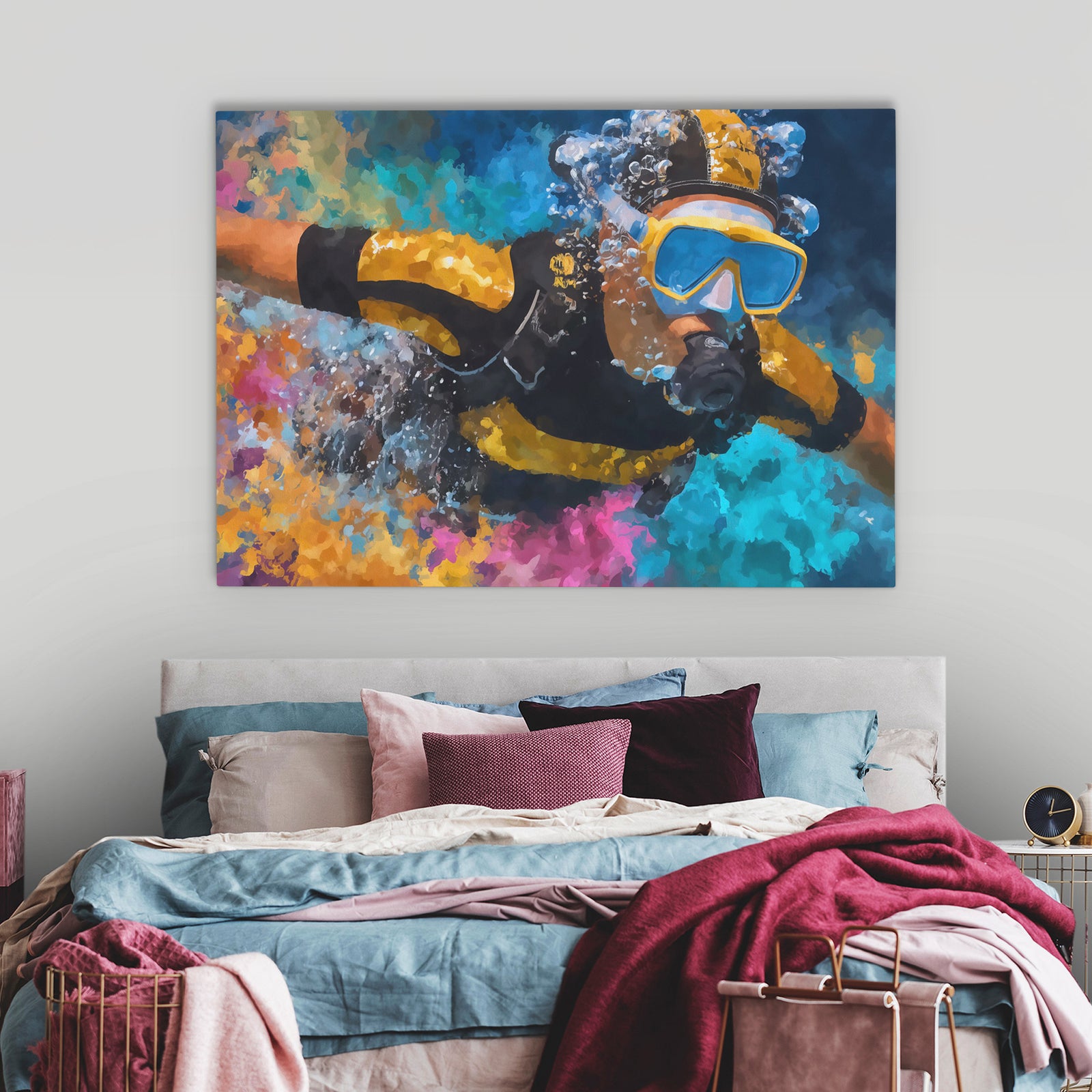 Bubble Trail Explorer - Luxury Wall Art