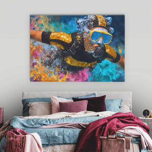 Bubble Trail Explorer - Luxury Wall Art