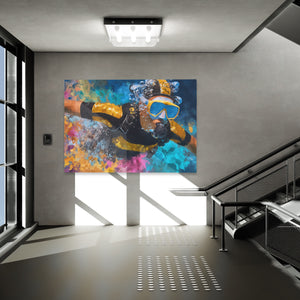 Bubble Trail Explorer - Luxury Wall Art