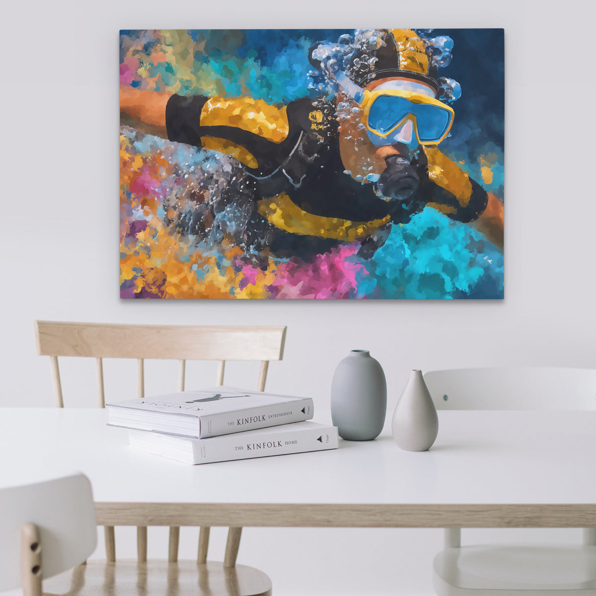 Bubble Trail Explorer - Luxury Wall Art
