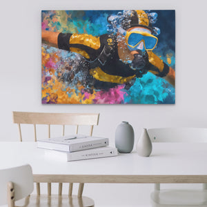 Bubble Trail Explorer - Luxury Wall Art
