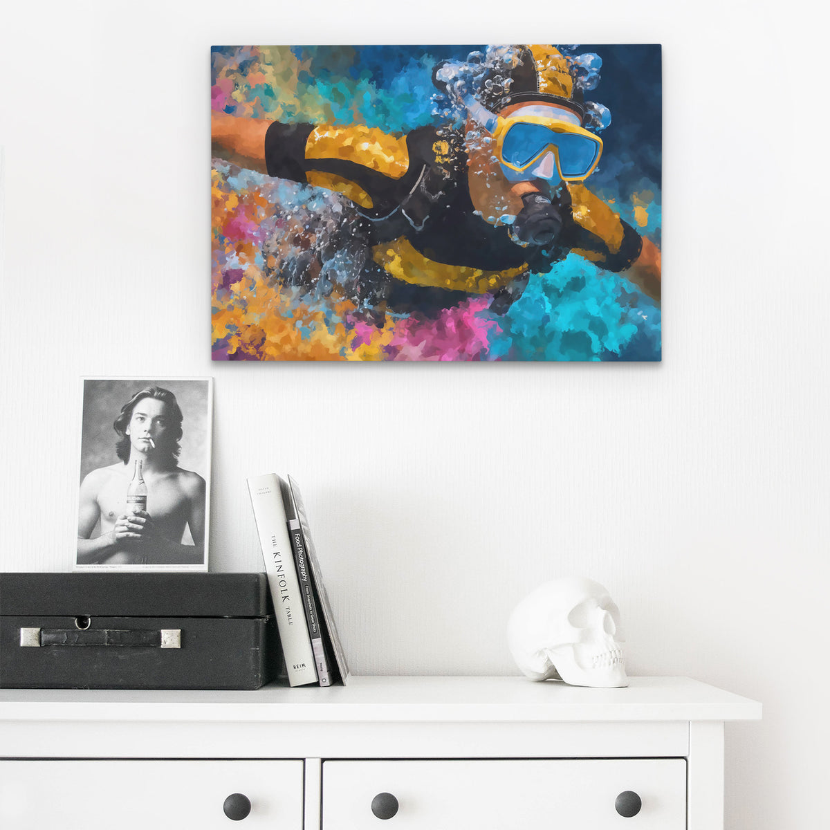 Bubble Trail Explorer - Luxury Wall Art