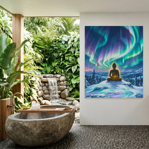 Buddha Aurora Meditation — Buddha Aurora Meditation Outdoor Bathroom Port 5