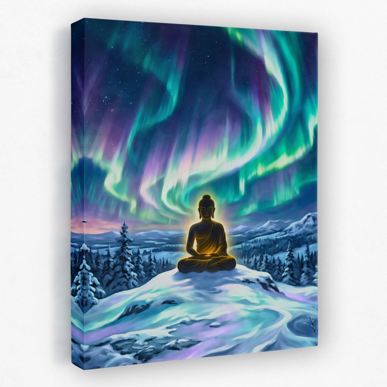 Buddha Aurora Meditation — Buddha Aurora Meditation Portrait   Side View   Mirror 41