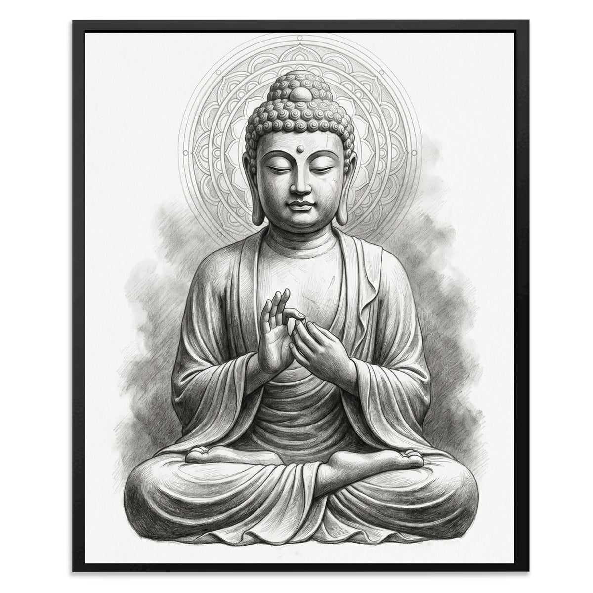 Buddha Chalk Meditation — Buddha Chalk Meditation Front Facing Portrait2 241