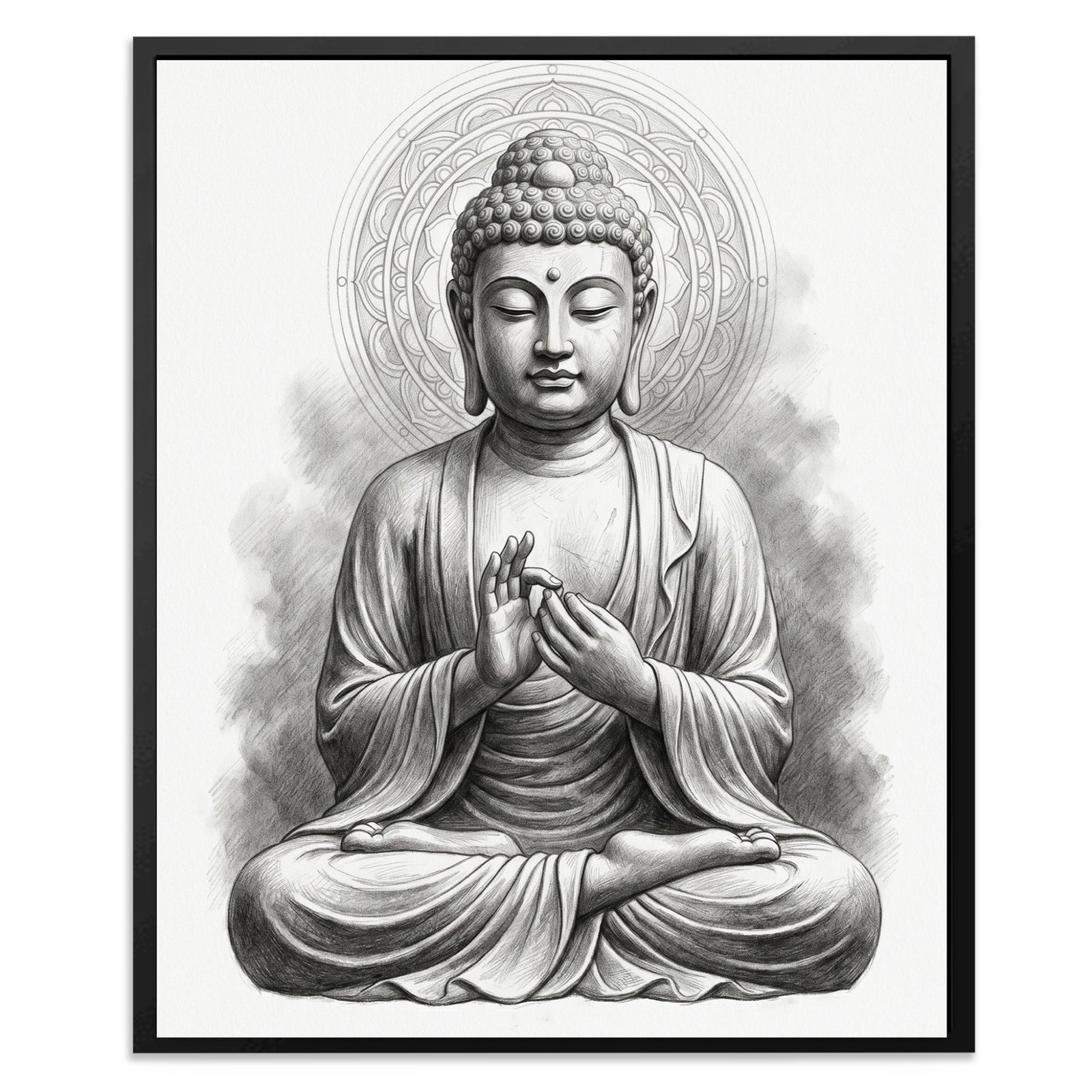 Buddha Chalk Meditation — Buddha Chalk Meditation Front Facing Portrait2 241