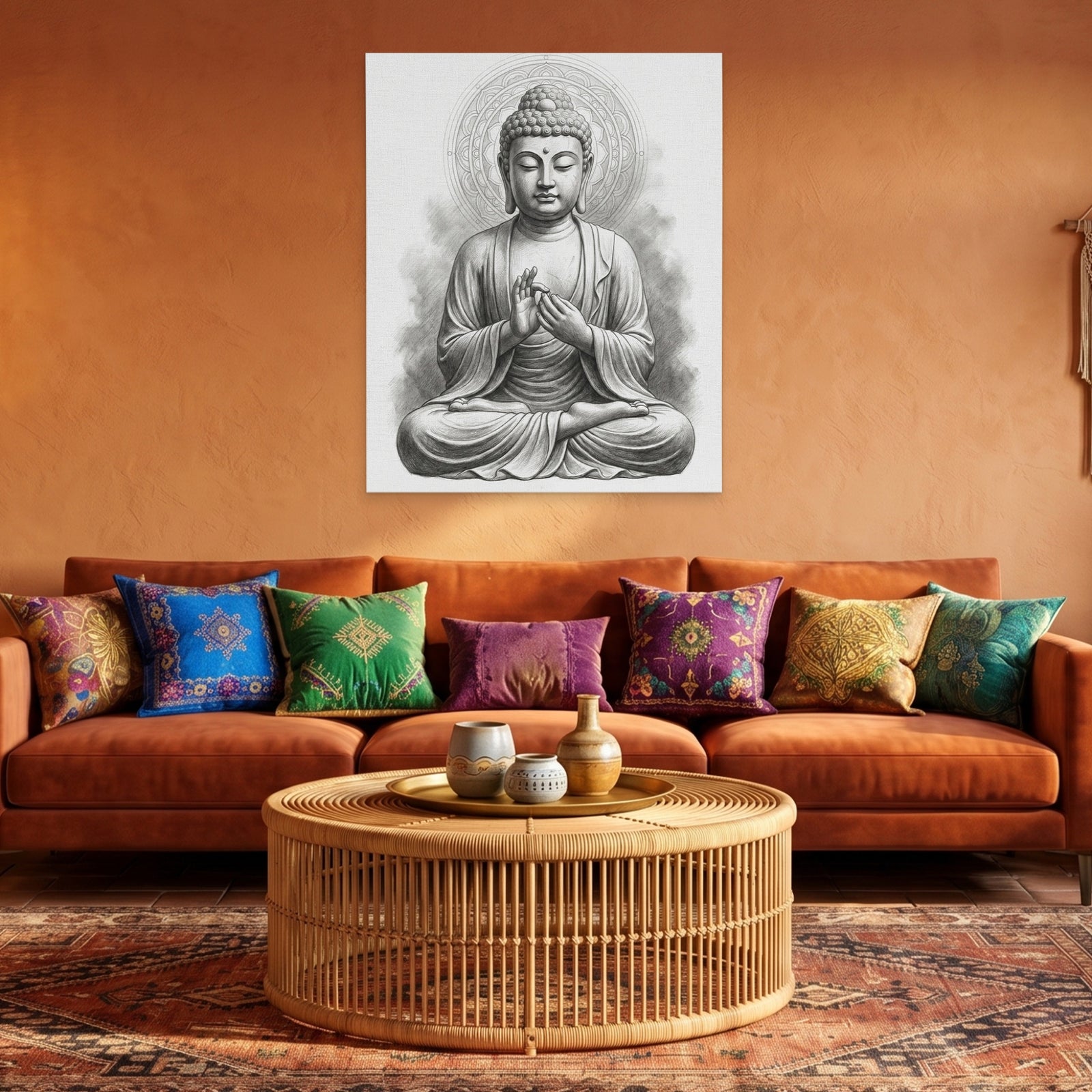 Buddha Chalk Meditation — Buddha Chalk Meditation Front Facing Portrait2 241