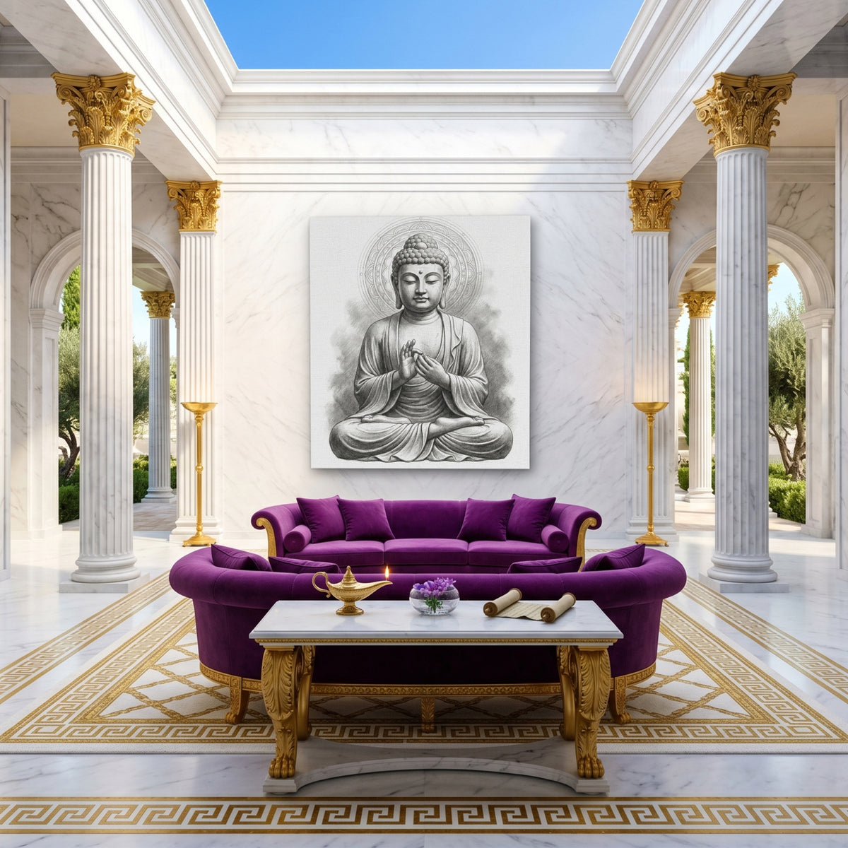 Buddha Chalk Meditation — Buddha Chalk Meditation Magic Room Port 361