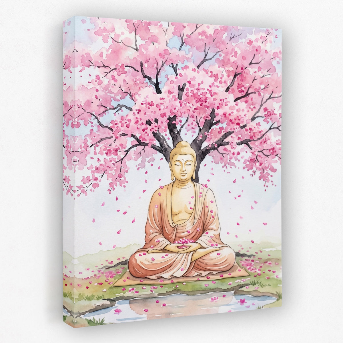 Buddha Cherry Blossom — Buddha Cherry Blossom Portrait   Side View   Mirror 452