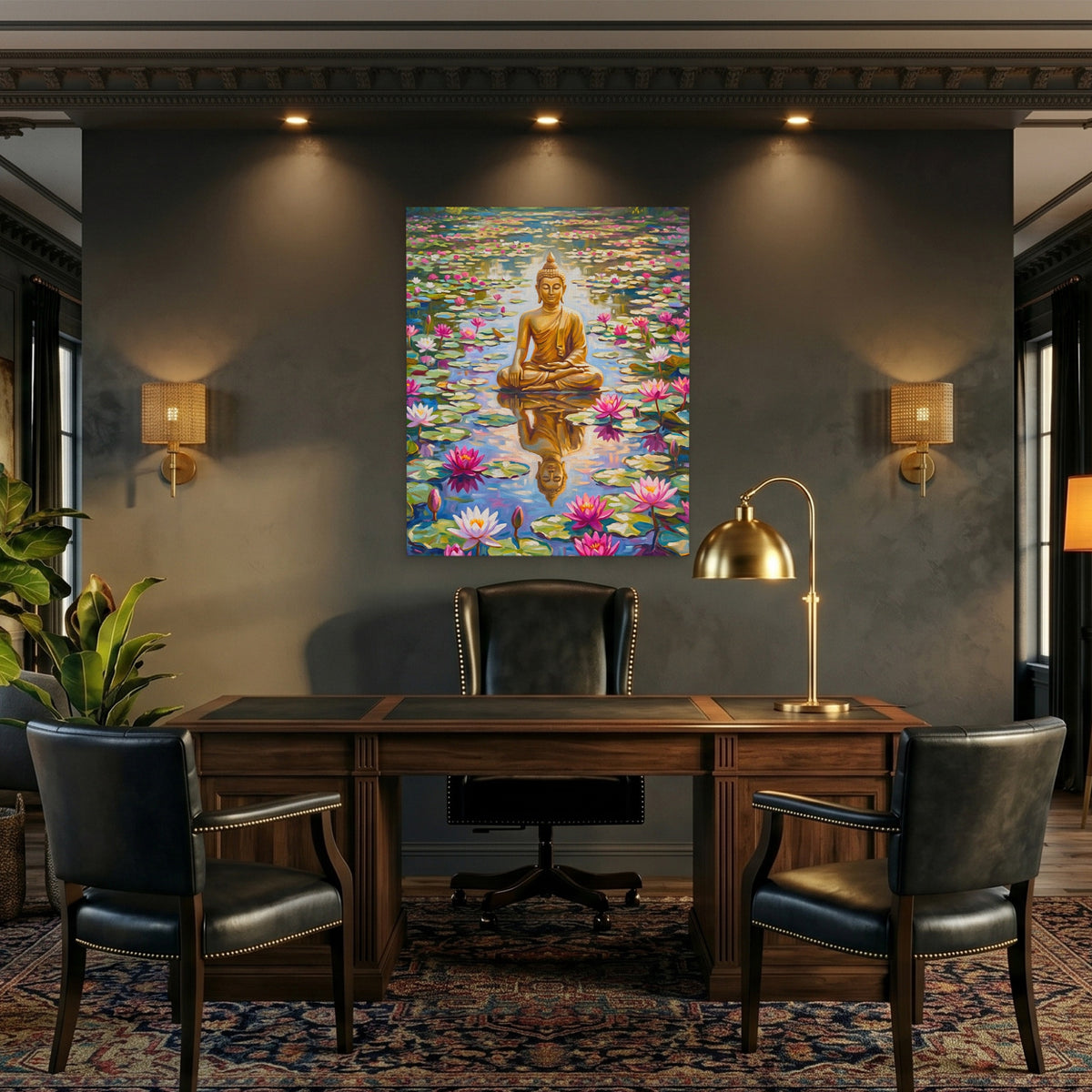 Buddha Lotus Pond — Buddha Lotus Pond Home Office Port 274