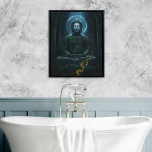 Buddha Zen Sanctuary — Buddha Zen Sanctuary Bathtub Granite Wall 25