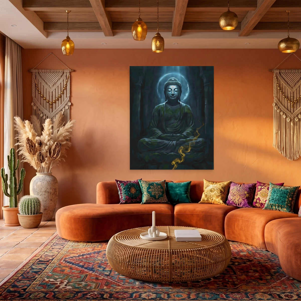 Buddha Zen Sanctuary — Buddha Zen Sanctuary Boho Living Port 125