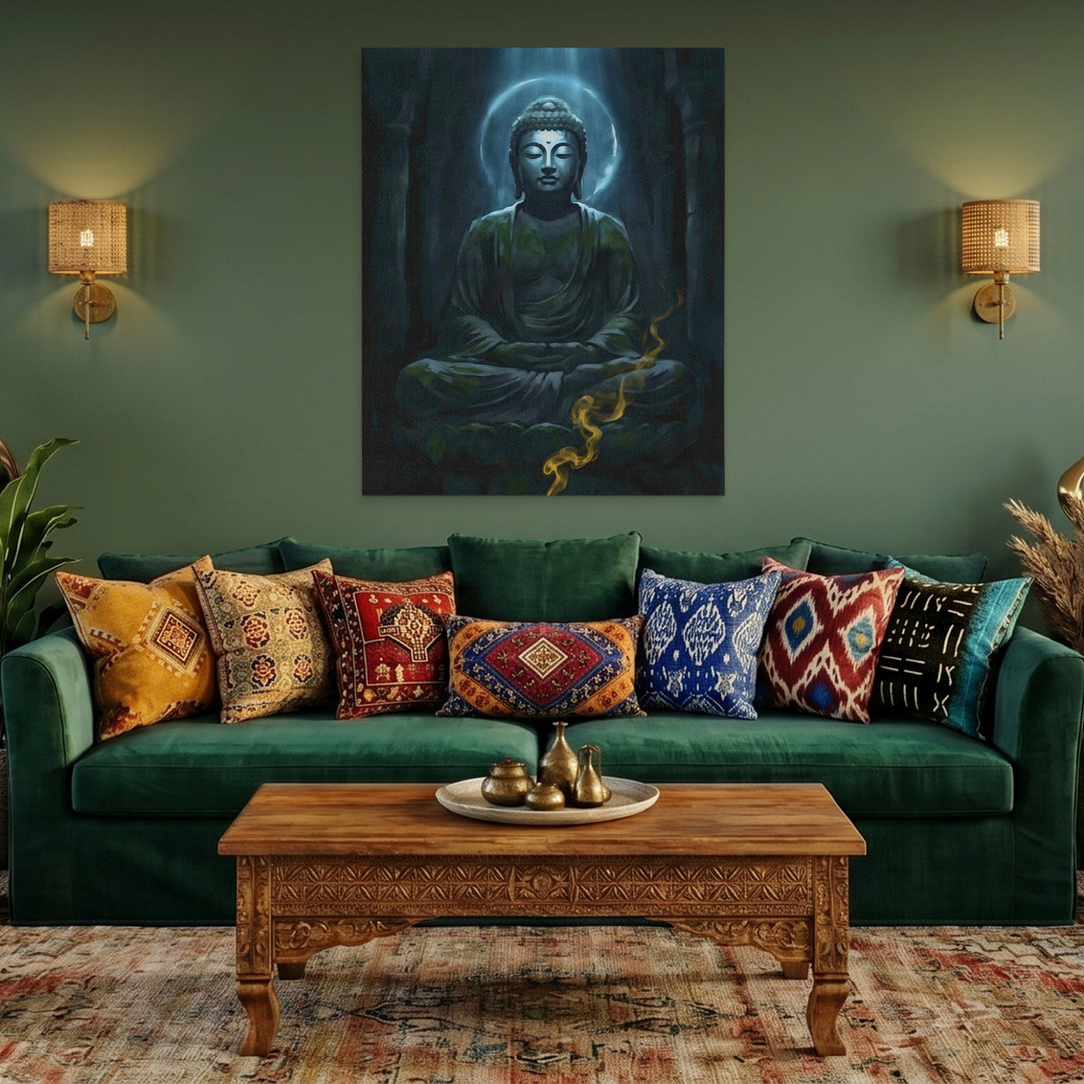 Buddha Zen Sanctuary — Buddha Zen Sanctuary Cozy Green Port 61