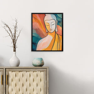 Buddha's Golden Flow - Luxury Wall Art