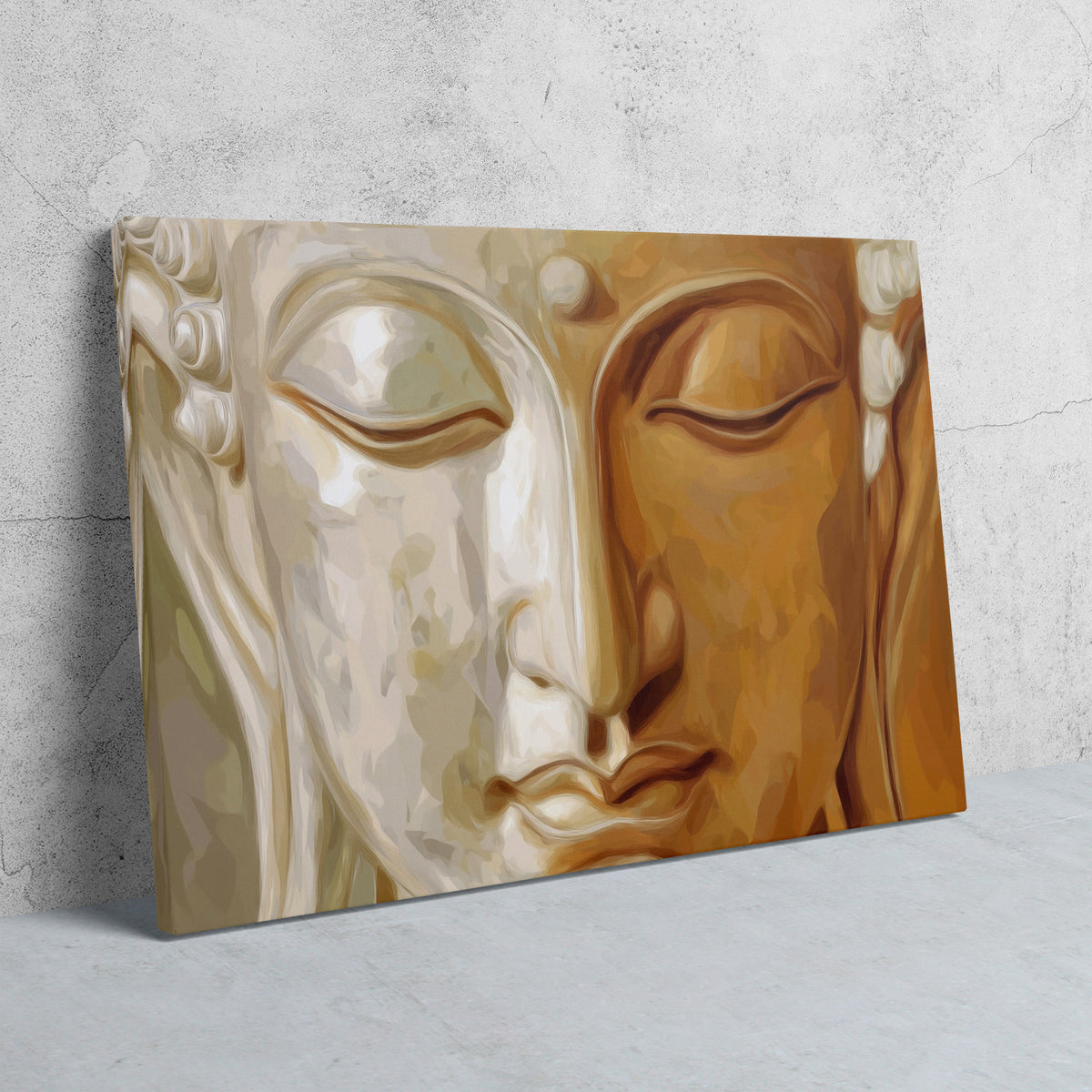 Buddhas Golden Light - Luxury Wall Art