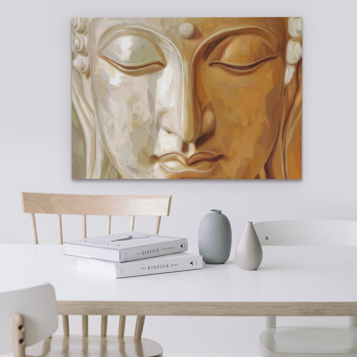 Buddhas Golden Light - Luxury Wall Art