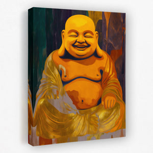 Buddha's Joyful Repose - Luxury Wall Art