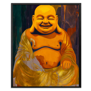 Buddha's Joyful Repose - Luxury Wall Art