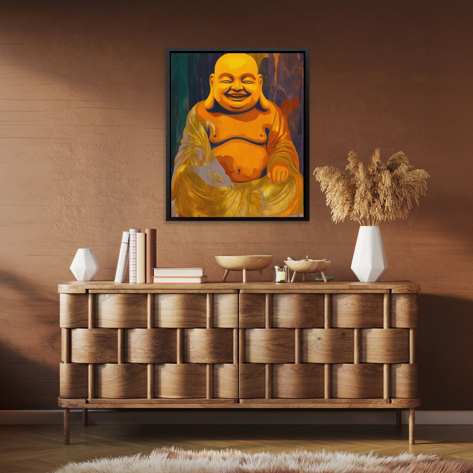 Buddha's Joyful Repose - Luxury Wall Art