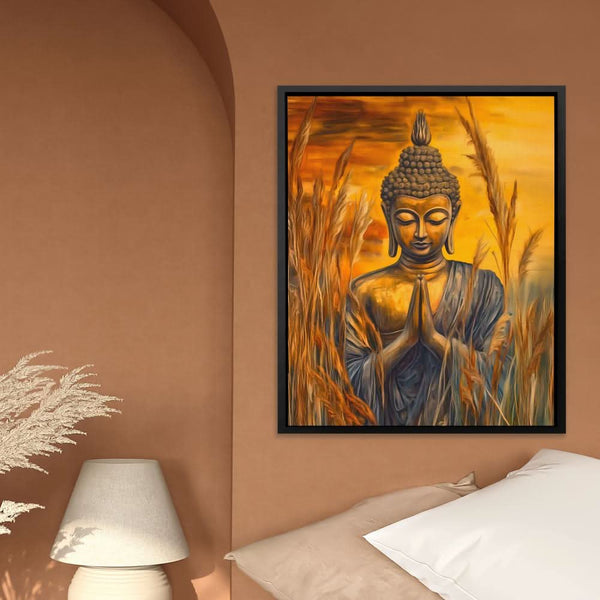 Buddha’s Sunset in a room