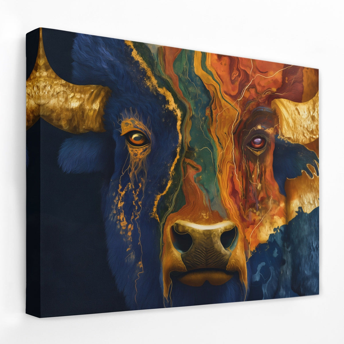 Buffalo Color Scatter - Luxury Wall Art