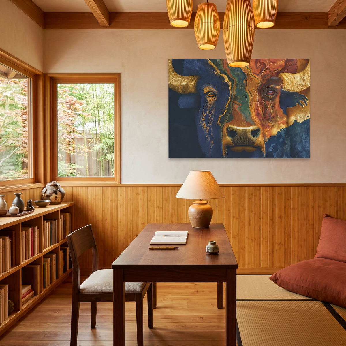 Buffalo Color Scatter — Buffalo Color Scatter Wood Minimalist Room Land 214