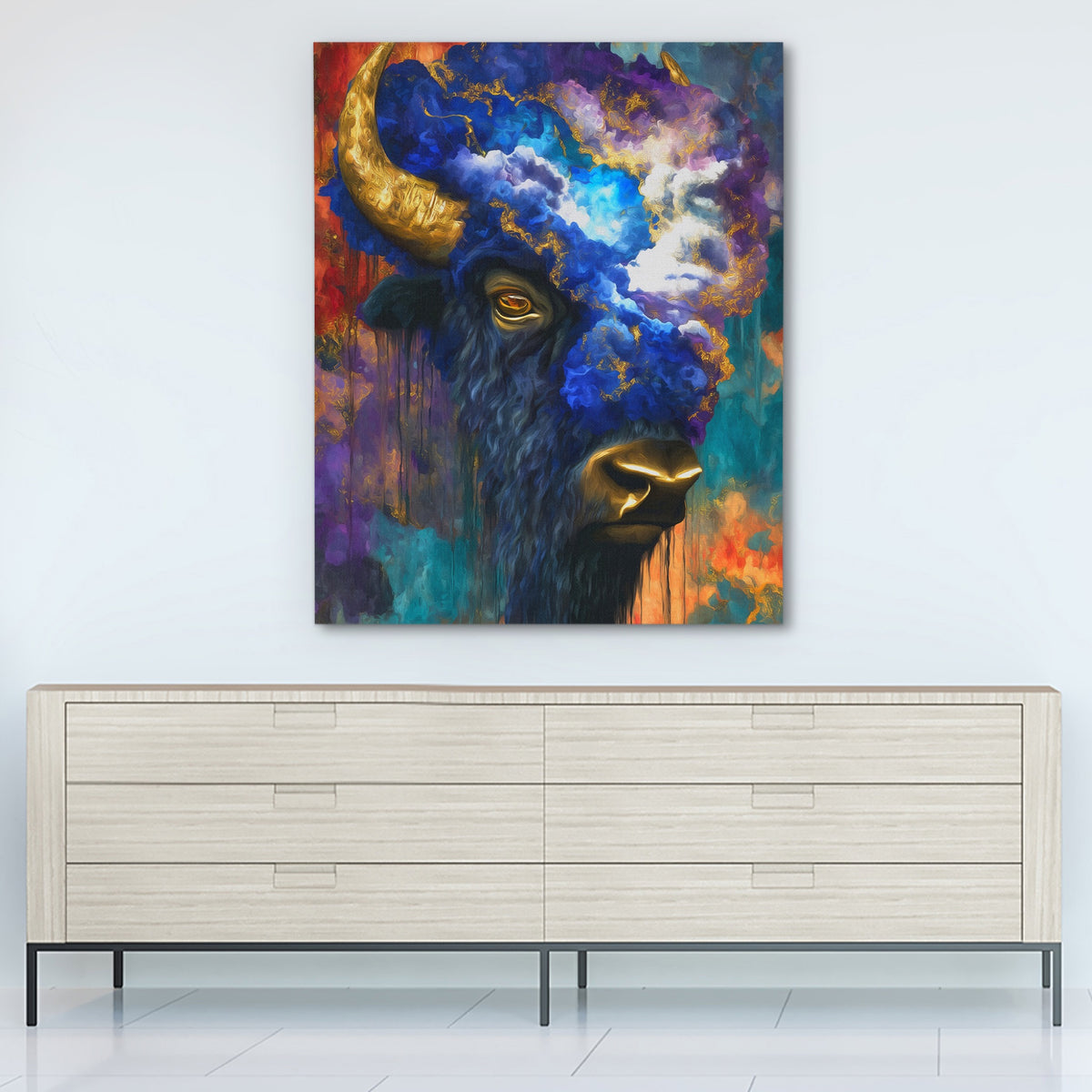 Buffalo Cosmic Burst — Buffalo Cosmic Burst White Wall 305