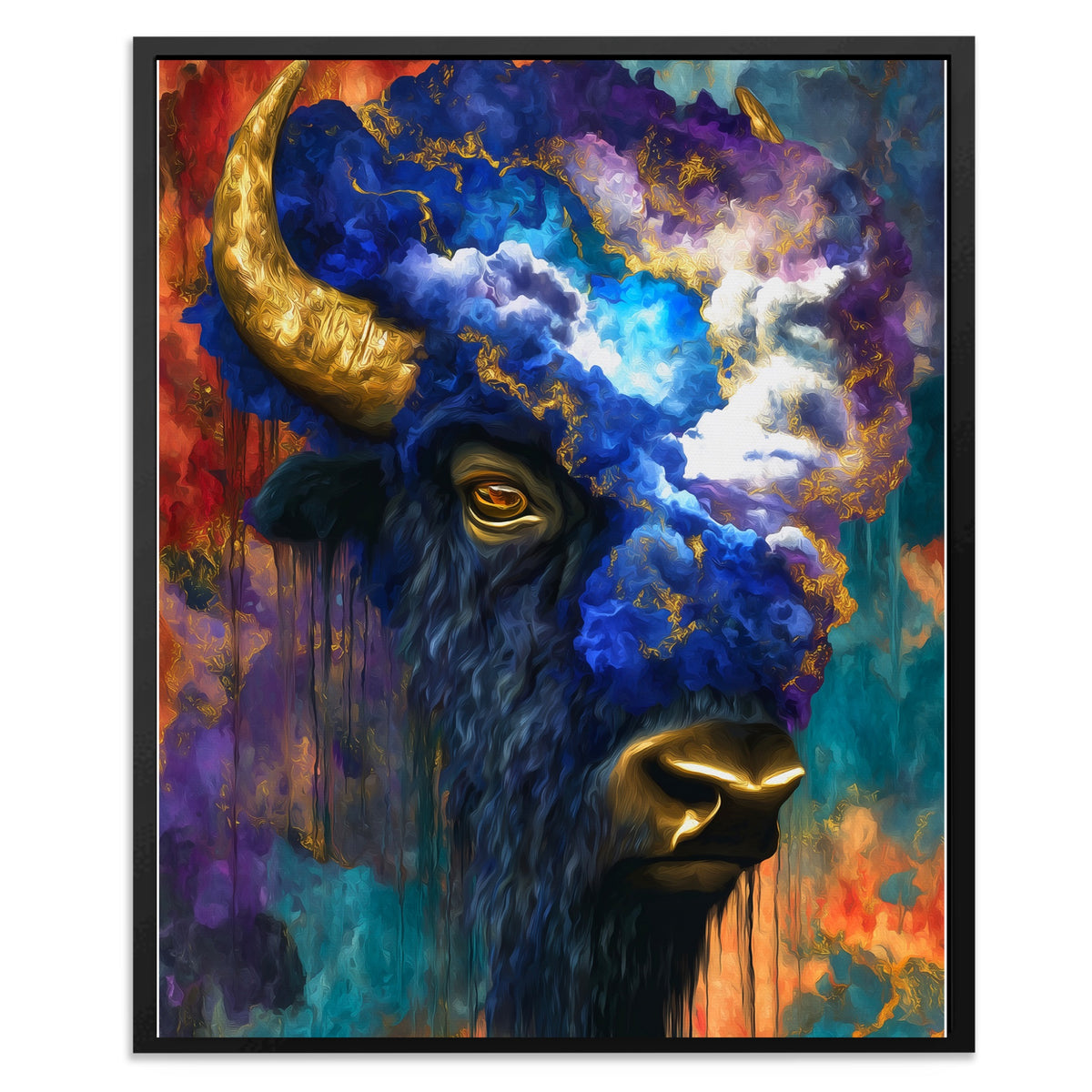 Buffalo Cosmic Burst — Buffalo Cosmic Burst Front Facing Portrait2 161