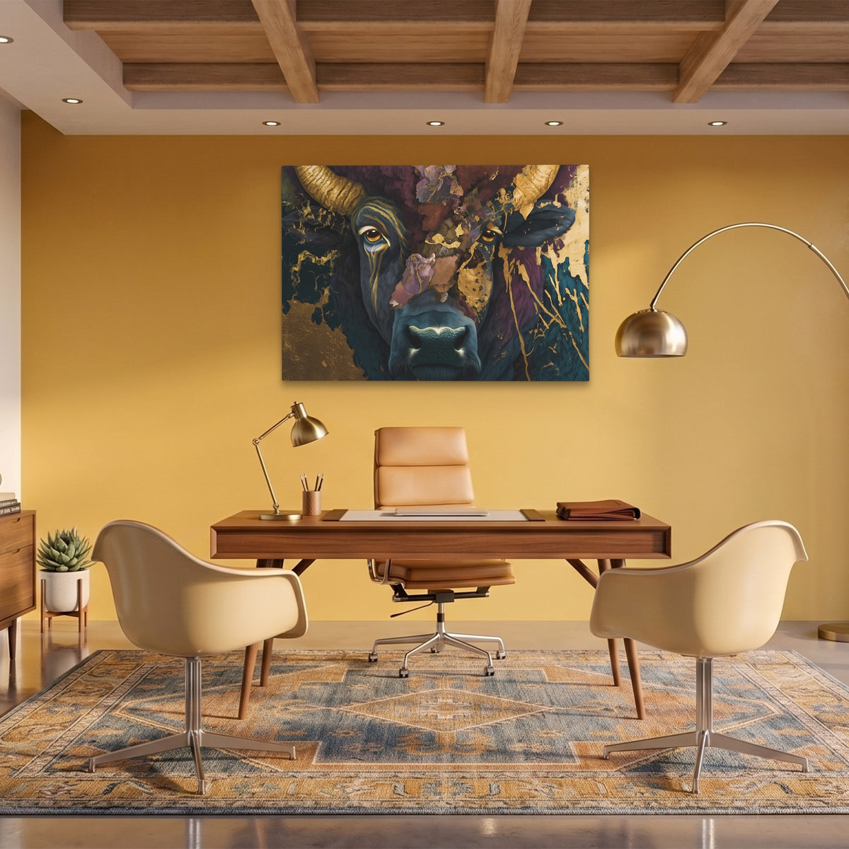 Buffalo Gold Swirl — Buffalo Gold Swirl Fun Office Land 87
