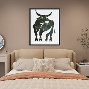 Bull Abstracted - Luxury Wall Art